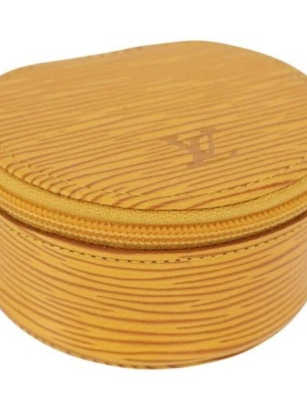 LOUIS VUITTON Epi Ecrin Bijoux8 Jewelry Box Yellow